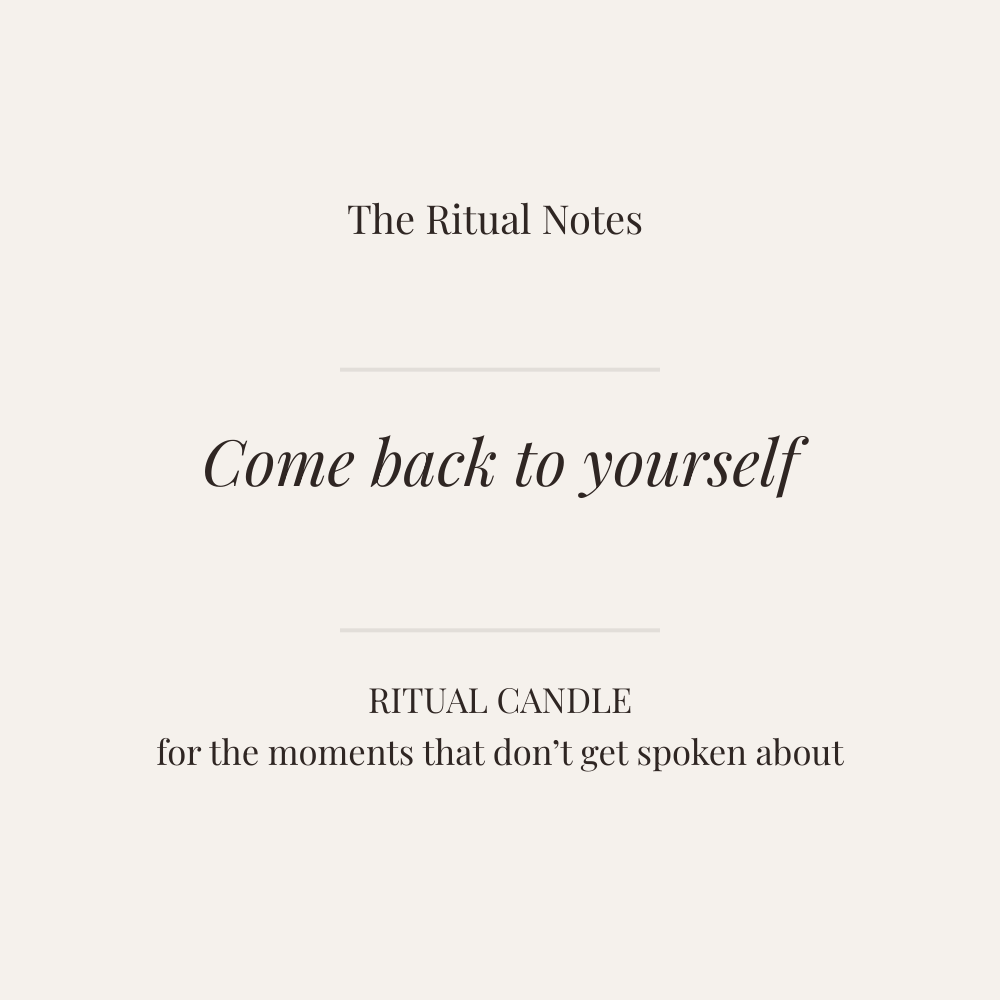 Evening Exhale - Ritual Candle